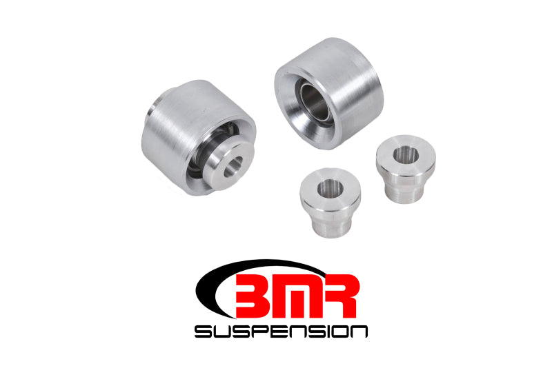 BMR Control Arm Bushing Kits - BMR 15-17 S550 Mustang STD. Rear Lower Control Arm Bearing Kit - Silver Zinc