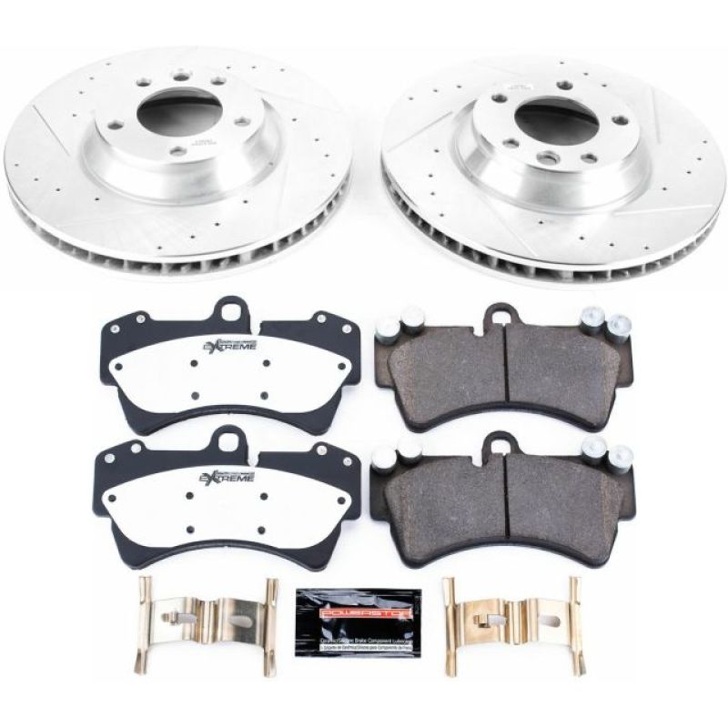 PSB Z26 Street Warrior Kit - Power Stop 07-15 Audi Q7 Front Z26 Street Warrior Brake Kit