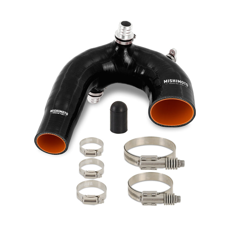 MM Powersports Silicone Hose - Intake - Mishimoto 2016+ Polaris RZR XP Turbo Silicone Intake J-Tube - Black