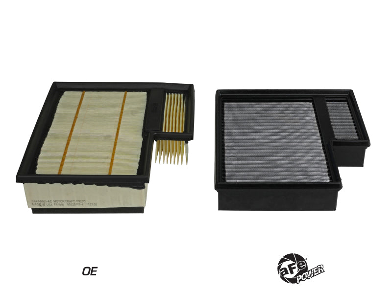 AFE Universal Pro Dry S Filter - aFe MagnumFLOW Pro DRY S Air Filter Ford Transit L5-3.2L (td) / V6-3.5L TT / V6-3.7L