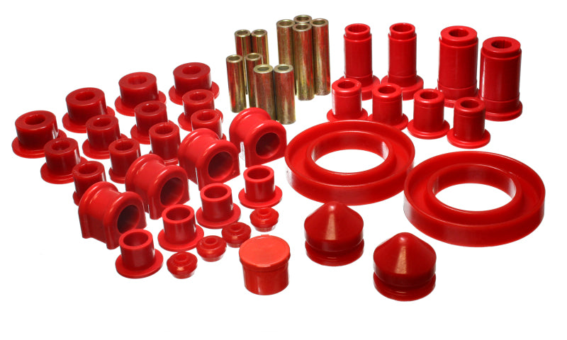 ES Hyper-Flex Sets - Red - Energy Suspension Dodge 1500 2Wd Master Set - Red