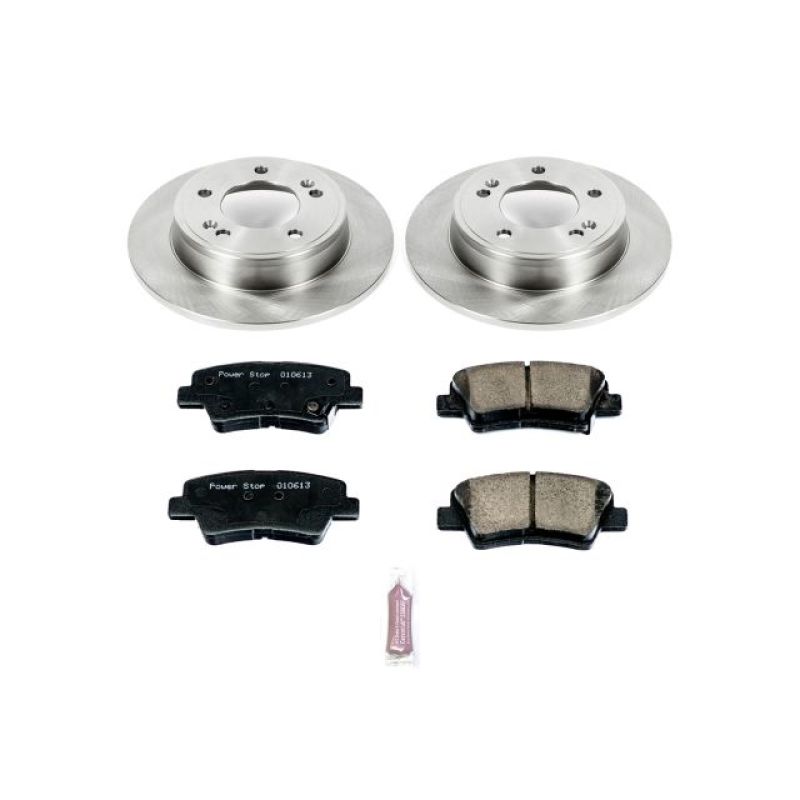 PSB Autospecialty Kit - Power Stop 12-17 Hyundai Veloster Rear Autospecialty Brake Kit