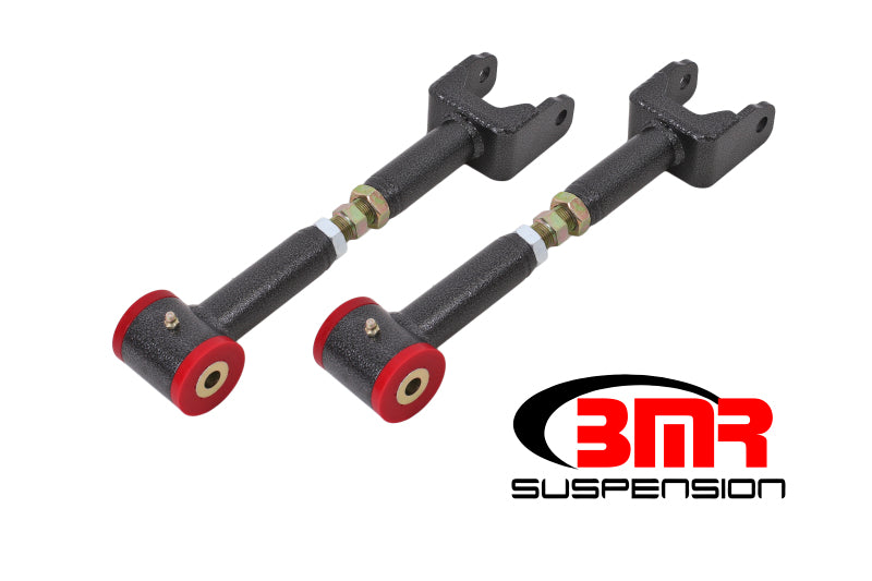 BMR Control Arms - BMR 68-72 A-Body Upper Control Arms On-Car Adj. (Polyurethane) - Black Hammertone