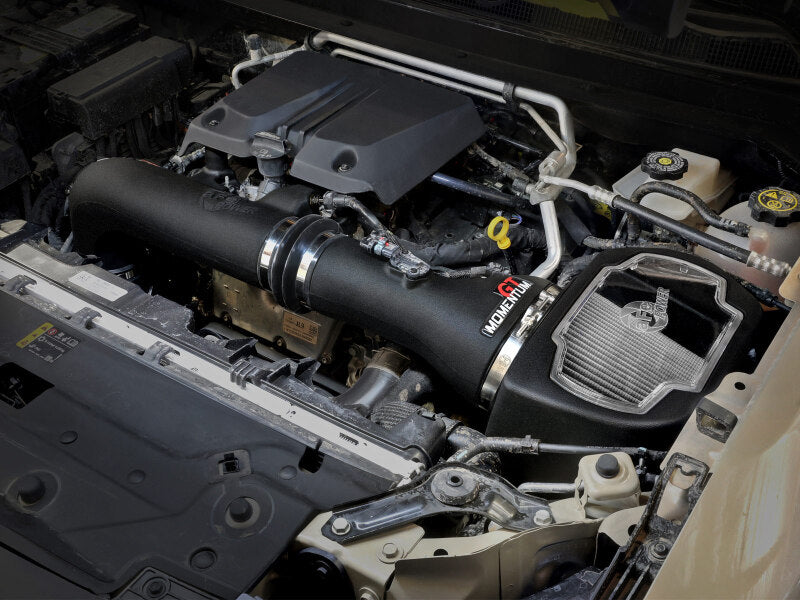 AFE Momentum GT Cold Air Intakes - aFe 23-24 GMC Canyon L4 2.7L (t) Momentum GT Cold Air Intake System w/ Pro DRY S Filter