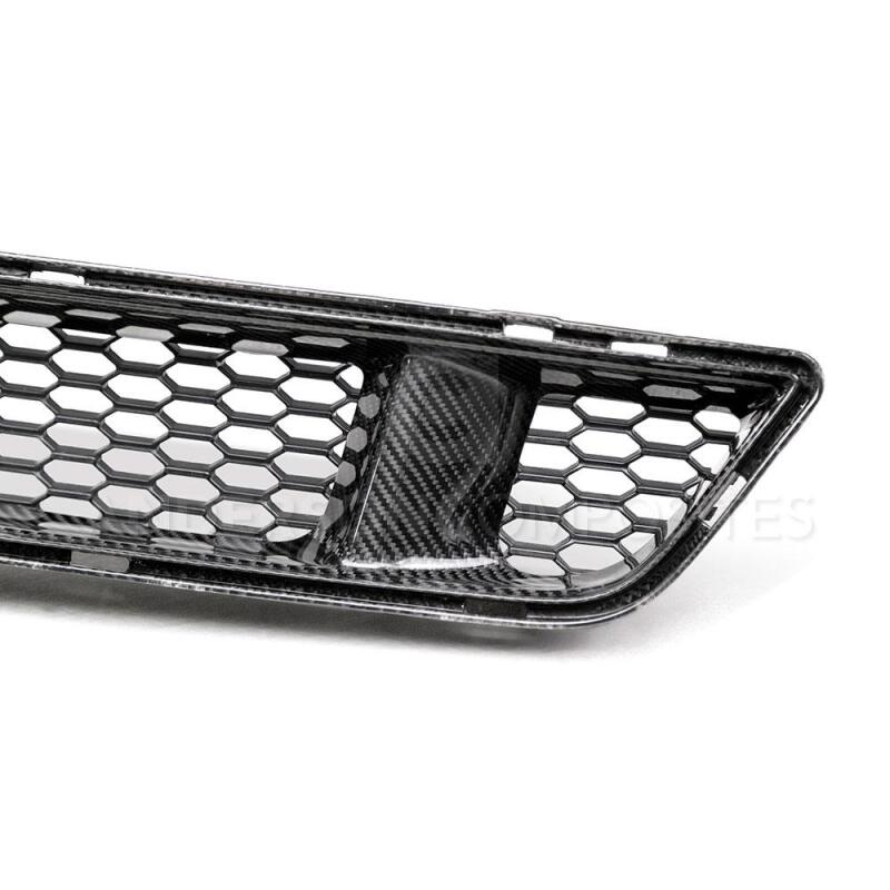 AND Front Grilles - Anderson Composites 15-17 Ford Mustang Front Carbon Fiber Lower Grille
