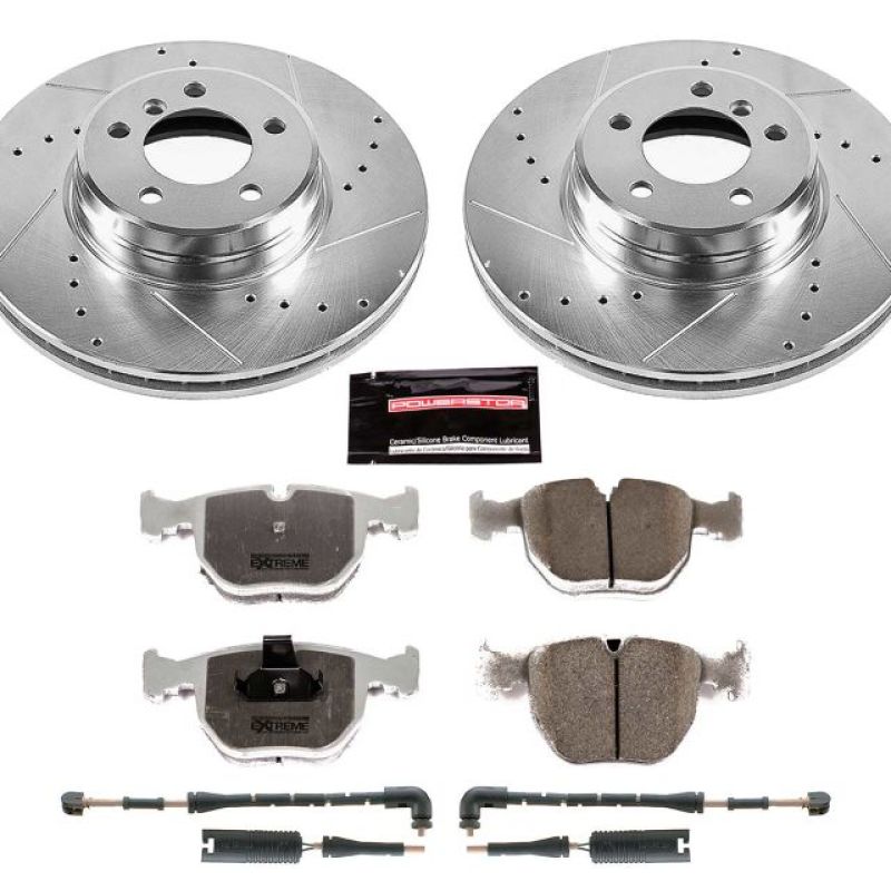 PSB Z26 Street Warrior Kit - Power Stop 03-05 Land Rover Range Rover Front Z26 Street Warrior Brake Kit