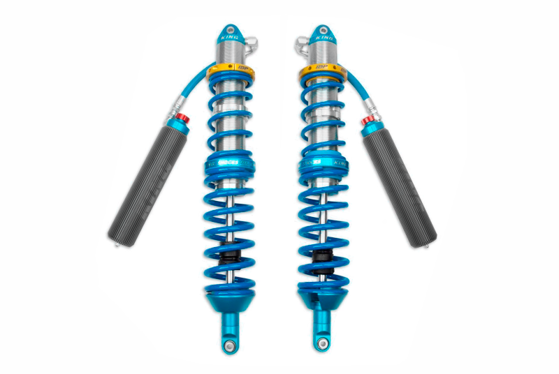 KIN 3.0 PR Coilover Shocks - King Shocks 2016+ YXZ 1000R 3.0 Rear Hose Remote Internal Bypass Coilover w/ Adjuster