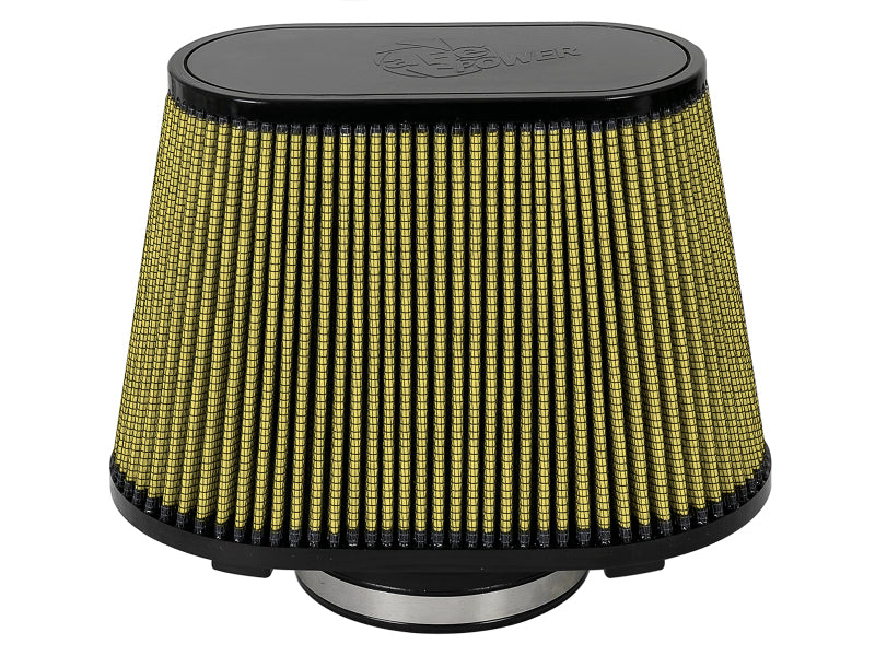 AFE Universal Pro-G 7 Filter - aFe Magnum FORCE Intake Rplcmnt Air Filter 5 IN F x (11x6-1/2) IN B x (8-1/2x4) IN T x 7-1/2 IN H