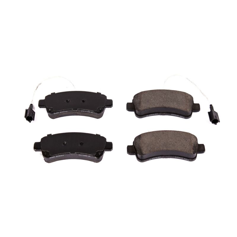 PSB Z16 Evolution Brake Pads - Power Stop 2019 Ram ProMaster 1500 Rear Z16 Evolution Ceramic Brake Pads