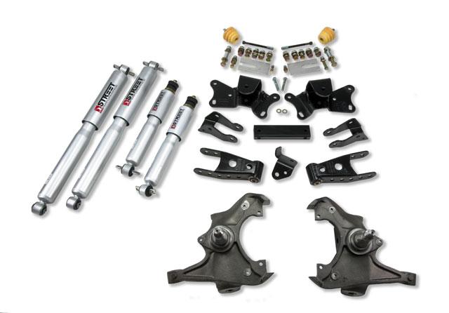 BT Lower Kit w SP Shocks - Belltech LOWERING KIT WITH SP SHOCKS