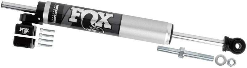 FOX 2.0 Perf Steer Stabilizer - Fox 2007+ Jeep JK 2.0 Performance Series 8.2in. TS Stabilizer 1-3/8in Tie Rod Clamp