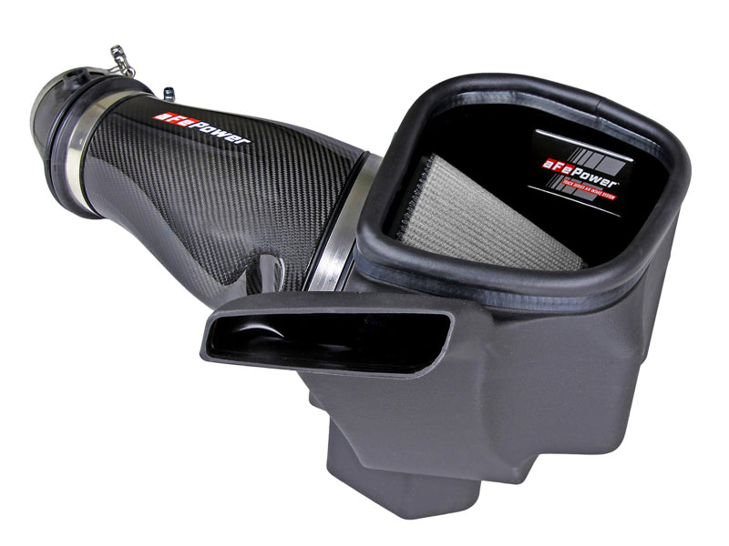 AFE Track Series Intake - aFe Track Series Carbon Fiber Pro Dry S AIS - 2018 Jeep Grand Cherokee Trackhawk (WK2) V8-6.2L(SC)
