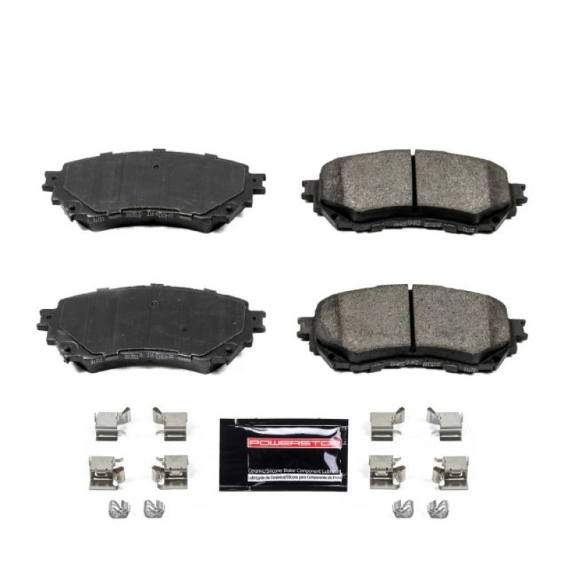 PSB Z23 Evolution Brake Pads - Power Stop 14-19 Mazda 6 Front Z23 Evolution Sport Brake Pads w/Hardware