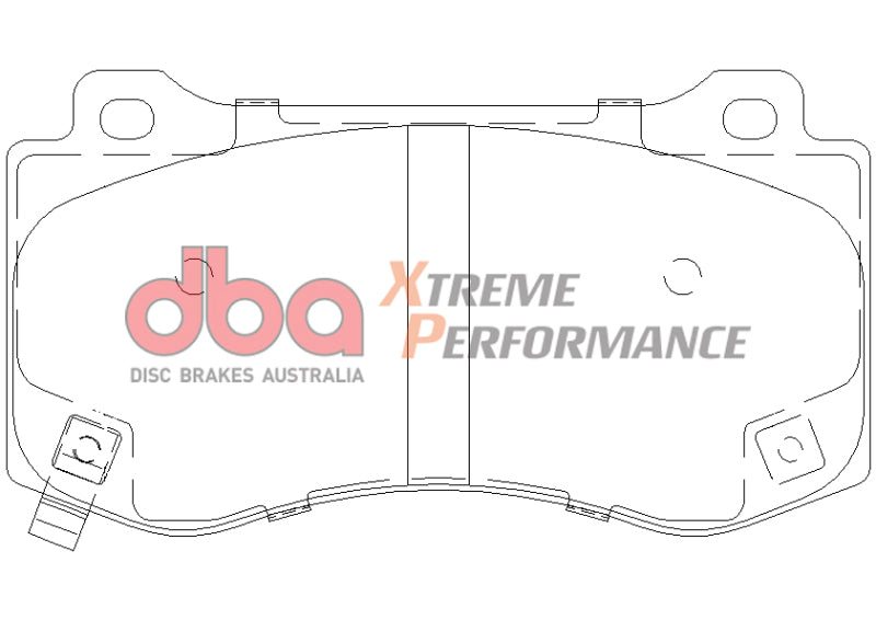 DBA SP500 Brake Pads - DBA 06-07 Dodge Magnum SRT8 / 06-09 Challenger SRT8 SP500 Front Brake Pads