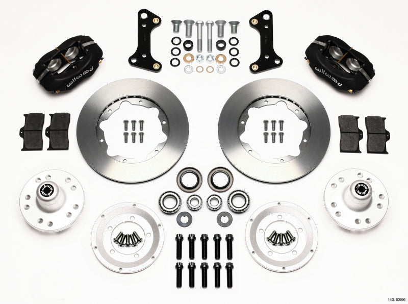 WIL Dynalite Brake Kit - Wilwood Forged Dynalite Front Kit 11.00in 67-69 Camaro 64-72 Nova Chevelle