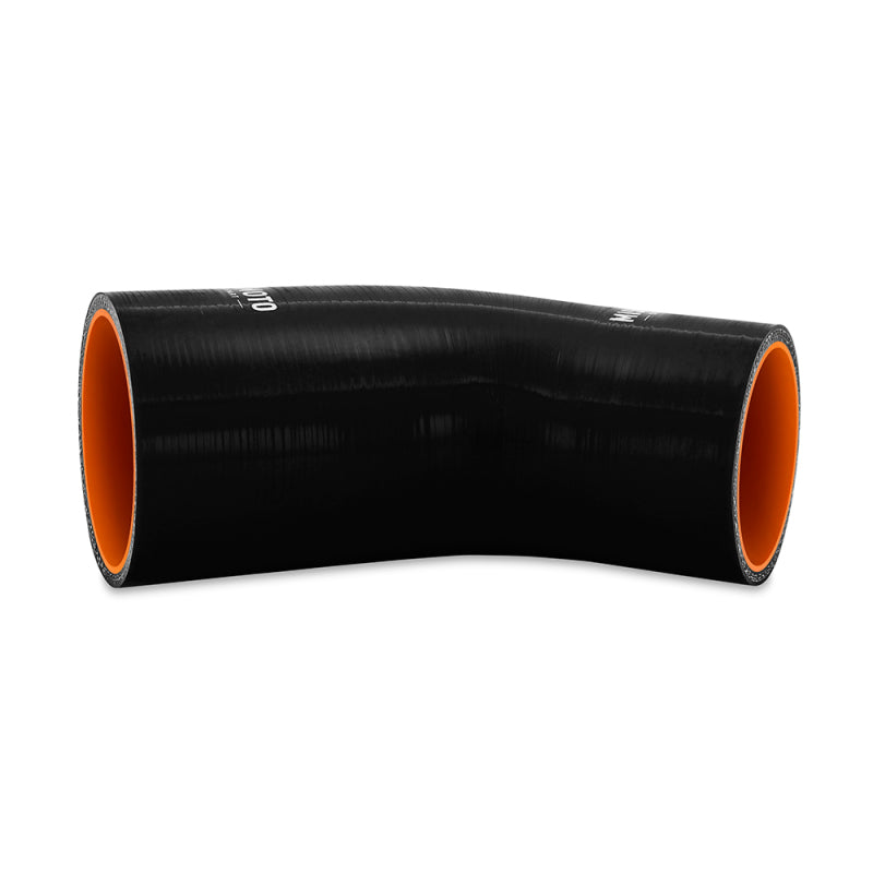 MM Couplers - 45 Deg - Mishimoto Silicone Reducer Coupler 45 Degree 2.5in to 2.75in - Black