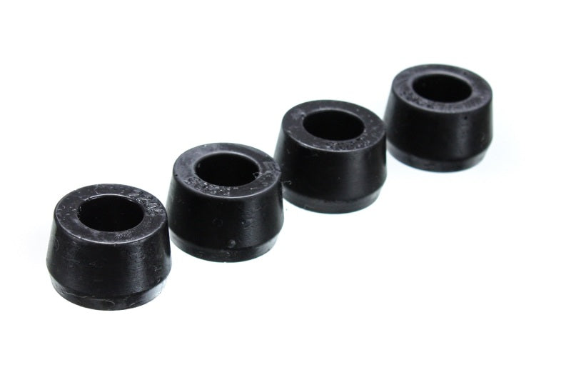 ES Shock Eye Bushings - Black - Energy Suspension Black Half Shock Bushing for Hour Glass Style 5/8in ID / 1in min - 1 1/8in max OD