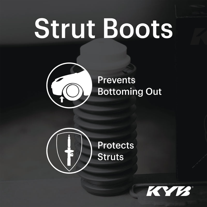 KYB Strut Boots - KYB Shocks & Struts Boot / Jounce Bumper Kit Front INFINITI QX56 2010-2004