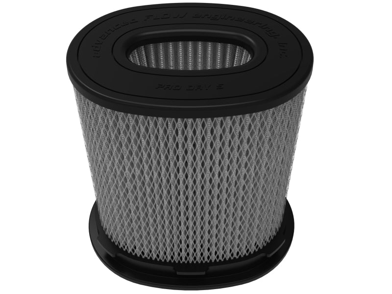 AFE Universal Pro Dry S Filter - aFe MagnumFLOW Pro DRY S Univ Air Filter 5-1/2x3-1/2in F x 8-1/4 x 6in B x 8 x 5-3/4in T x 9in H