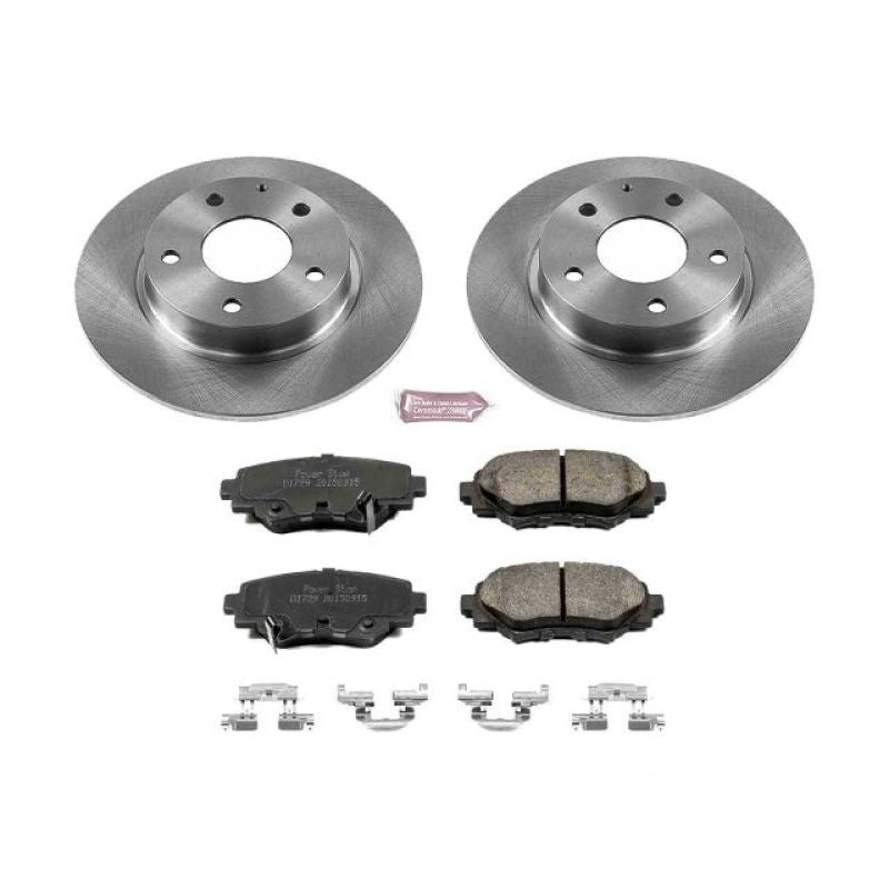 PSB Autospecialty Kit - Power Stop 14-16 Mazda 3 Rear Autospecialty Brake Kit