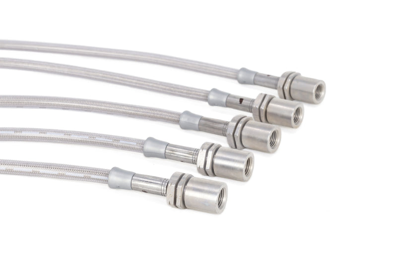 GR G-Stop Brake Line Kits - Goodridge 8/84-7/87 Toyota Corolla GTS Stainless Steel Brake Line Kit