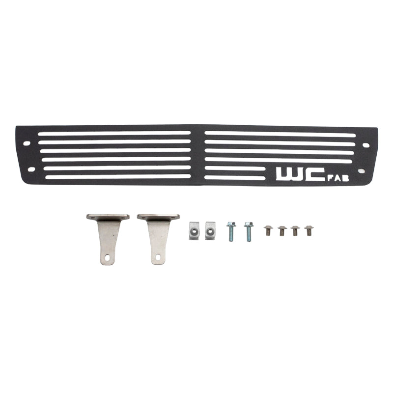 WCF Bumper Grilles - Wehrli 15-19 GMC Sierra 6.6L LML/L5P Duramax Bumper Grille - Gloss Black