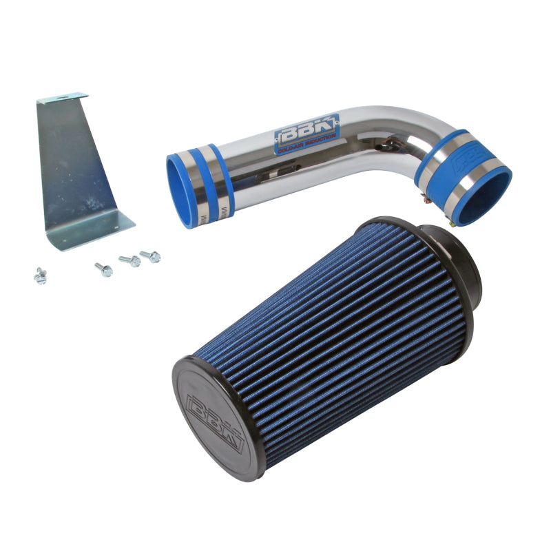 BBK Cold Air Intake Kit - BBK 86-93 Mustang 5.0 Cold Air Intake Kit - Standard Style - Chrome Finish