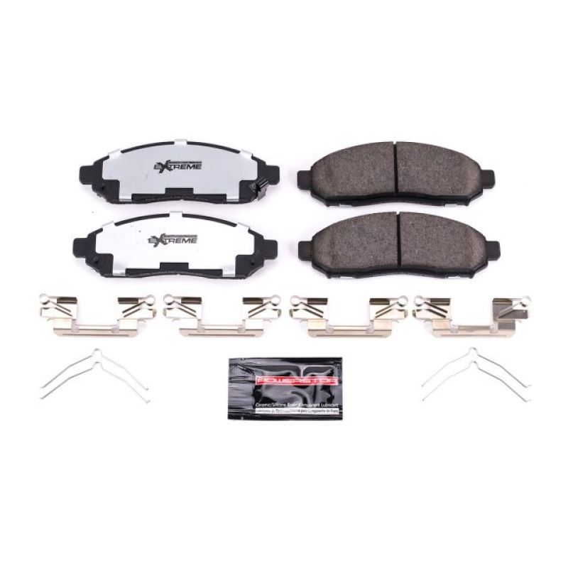 PSB Z36 Truck & Tow Brake Pads - Power Stop 16-18 Chevrolet City Express Front Z36 Truck & Tow Brake Pads w/Hardware