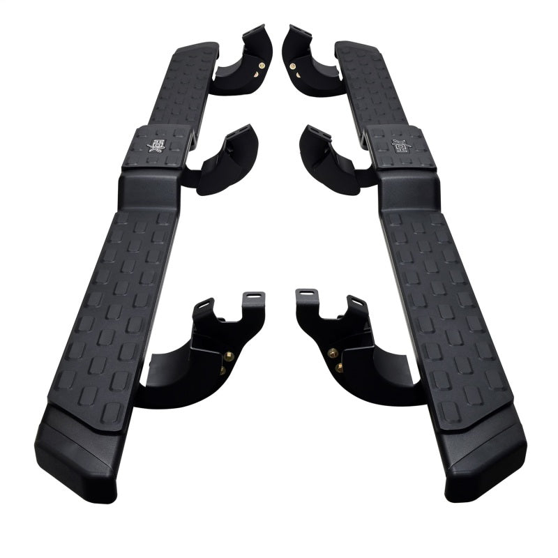 WES Running Boards - HDX - Westin 05-23 Toyota Tacoma DC HDX Running Boards - Tex. Blk