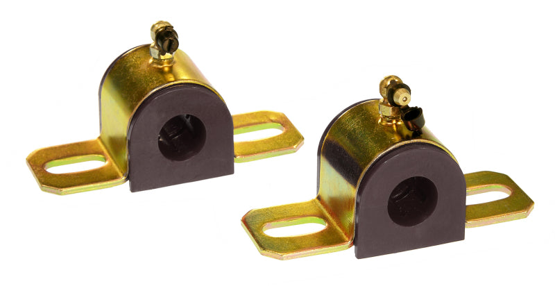 PRO Sway/End Link Bush - Blk - Prothane Universal 90 Deg Greasable Sway Bar Bushings - 13/16in - Type B Bracket - Black
