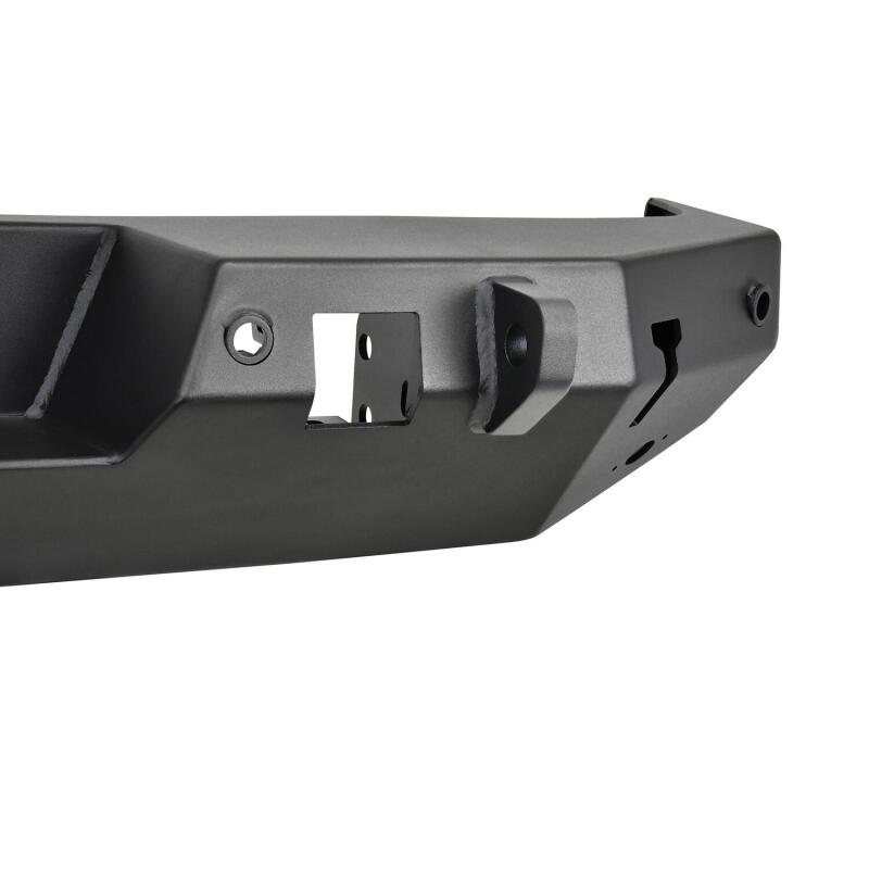WES WJ2 Bumpers - Westin 18-19 Jeep Wrangler JL WJ2 Rear Bumper w/ Sensors (Excl. Wrangler JK) - Textured Black