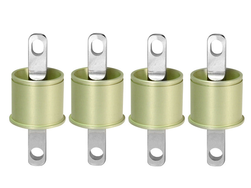 AFE PFADT C/A Bearings - aFe Control PFADT Alum Frame Drag Rear Solid Spherical C/A Bearings Set; 06-13 Chevy Corvette C6 Z06