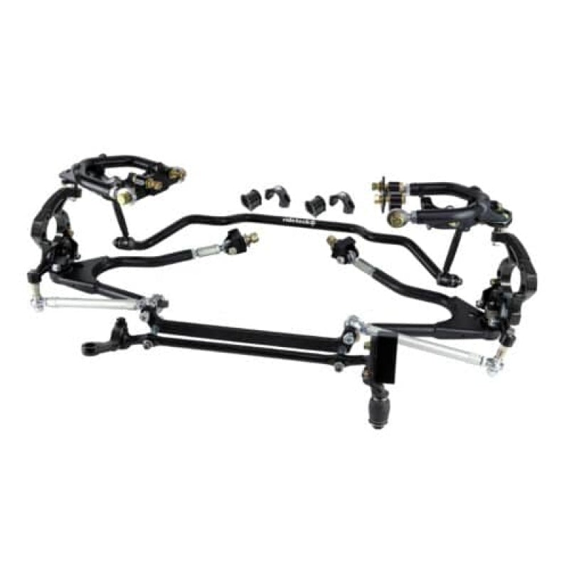 RID Steering Systems - Ridetech 61-65 Ford Falcon TruTurn Suspension System w/ Hub Spindles