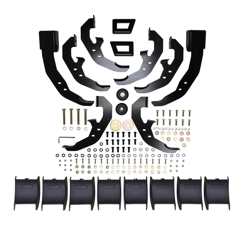 WES Nerf Bars - PRO TRAXX 5 - Westin 2020 Chevy Silverado 2500/3500 Crew Cab (6.5ft Bed) PRO TRAXX Oval W2W Nerf Step Bars - Black