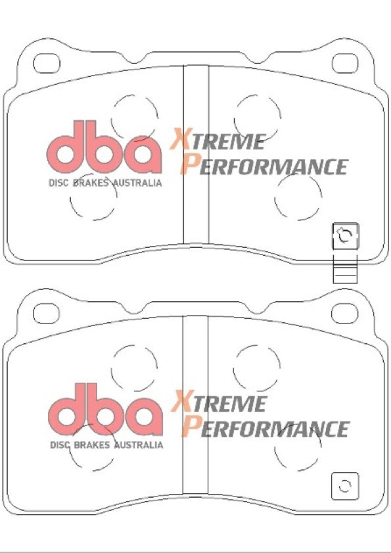 DBA XP650 Brake Pads - DBA 13-15 Cadillac XTS XP650 Front Brake Pads