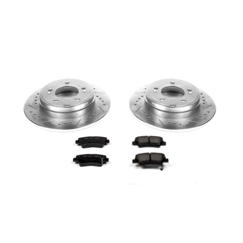 PSB Z23 Evolution Kit - Power Stop 12-17 Hyundai Azera Rear Z23 Evolution Sport Brake Kit