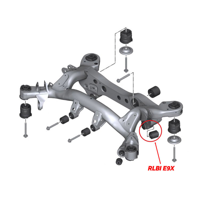 SPP Control Arm Bushings - SPL Parts 06-13 BMW E80/E82/E82M / 06-13 BMW E90/E91/E92/E93 Rear Lower Control Arm Inner Bushing