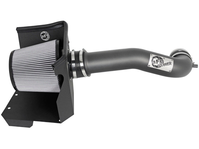 AFE Magnum FORCE Stage-2 Cold Air Intakes - aFe Magnum FORCE Pro DRY S Stage-2 Intake 14-17 GM Silverado/Sierra 1500 5.3L/6.2L w/ Electric Fan