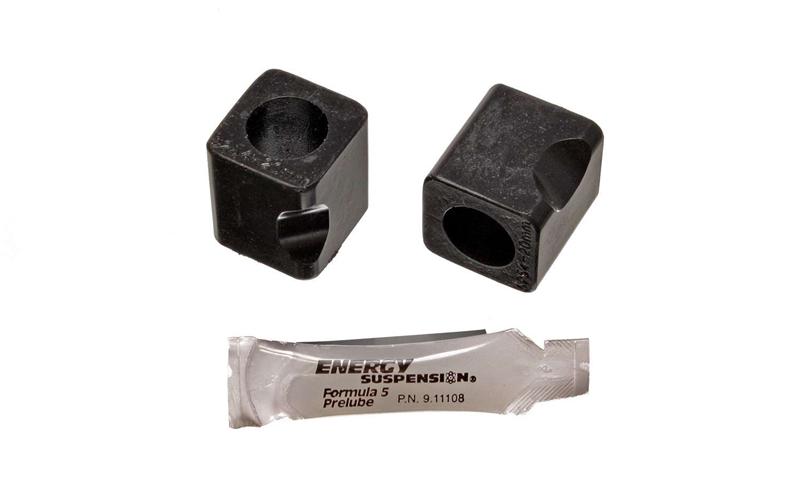 ES Sway Bar Bushings - Black - Energy Suspension 74-78 Nissan 260Z/280Z / 79-83 280ZX Black 20mm Rear Sway Bar Bushings