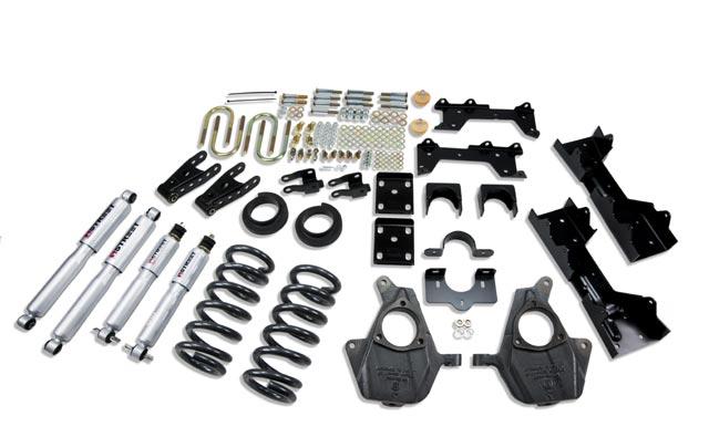 BT Lower Kit w SP Shocks - Belltech LOWERING KIT WITH SP SHOCKS