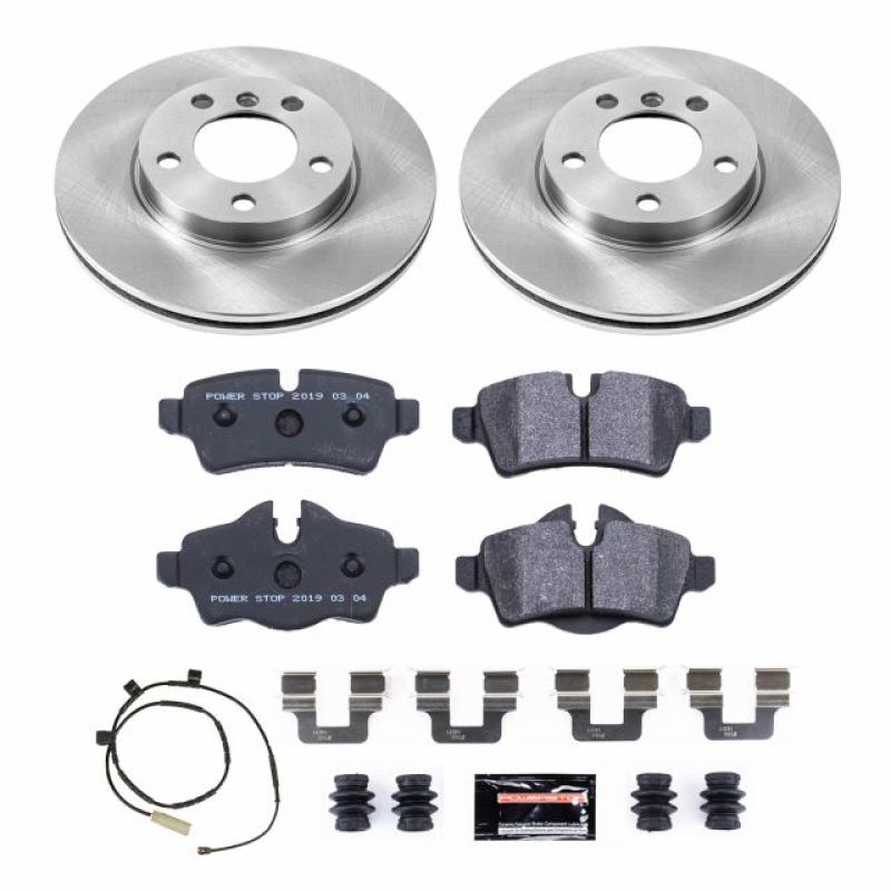 PSB Track Day SPEC Kit - Power Stop 11-16 Mini Cooper Rear Track Day SPEC Brake Kit
