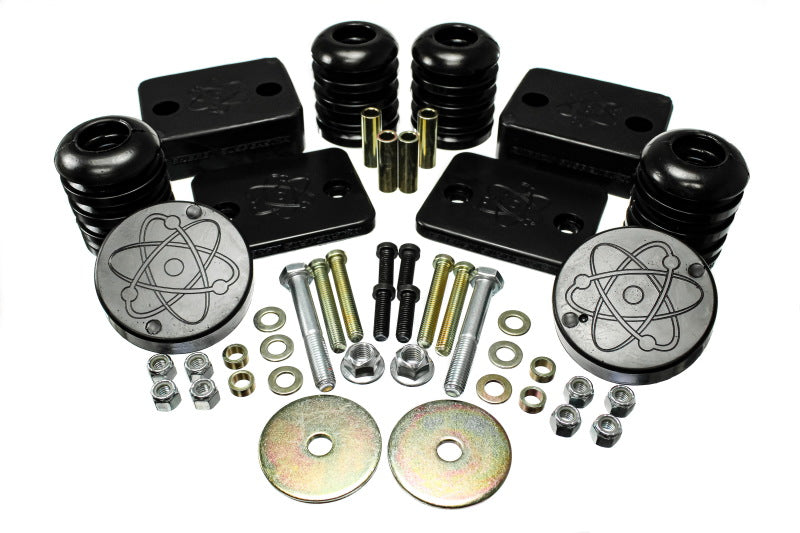 ES Bump Stops - Black - Energy Suspension 18-20 Jeep Wrangler JL Black Front Bump Stop Set (Set of 2)