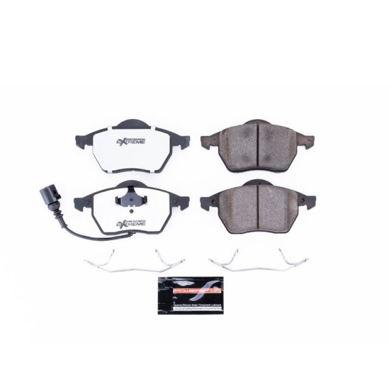 PSB Z26 Extreme Brake Pads - Power Stop 00-06 Audi TT Front Z26 Extreme Street Brake Pads w/Hardware