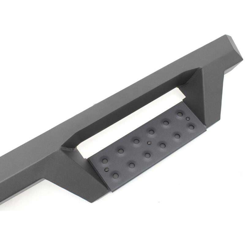 WES Nerf Bars - HDX Drop - Westin 14-18 Chevrolet Silverado 1500 DC 6.5ft Bed HDX Drop W2W Nerf Step Bars - Tex. Blk