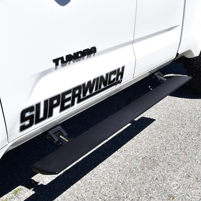 WES Running Boards - Pro-e - Westin 22-25 Toyota Tundra Double Cab Pro-e Running Boards - Tex. Blk