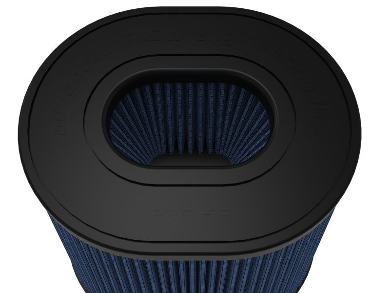 AFE Universal Pro-5 R Filter - aFe Magnum FORCE Intake Rplcmnt Air Filter w/Pro 5R 4-1/2IN F x(8x6-1/2)IN B x(6-3/4x5-1/2)IN T x8IN
