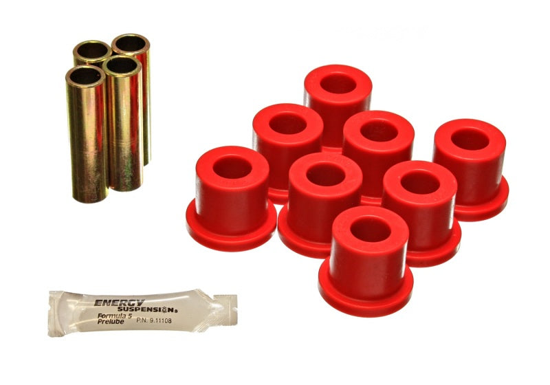 ES Spring/Shackle Bush - Red - Energy Suspension Ford Shackle Bushing - Red