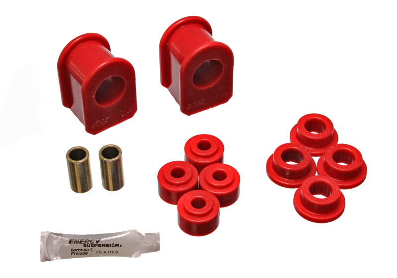 ES Sway Bar Bushings - Red - Energy Suspension Ford Red 1 1/8in Dia 2 1/2in Tall inBin Style Sway Bar Bushing Set