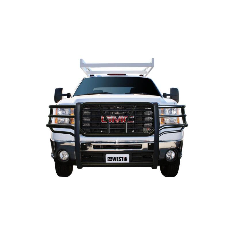 WES HDX Grille Guards - Westin 2007-2010 Chevrolet Silverado 25/3500HD HDX Grille Guard - Black