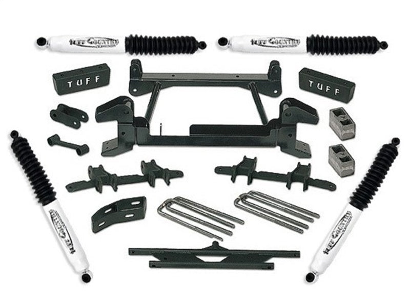 TUF Lift Kits - Tuff Country 92-98 Chevy Suburban 2500 (8Lug) 4X4 4in Lift Kit (w/Cast Lwr Cntrl Arms SX8000)